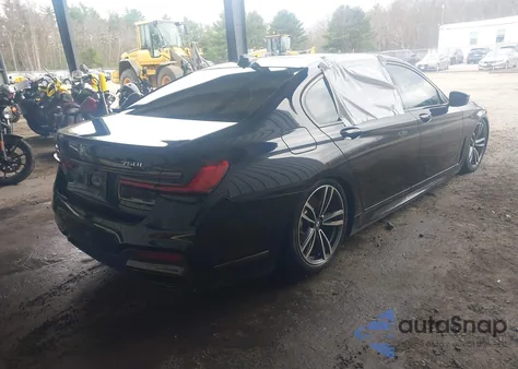 2022 BMW 750 I xDrive from USA, damaged, VIN WBA7U2C00NCG91224